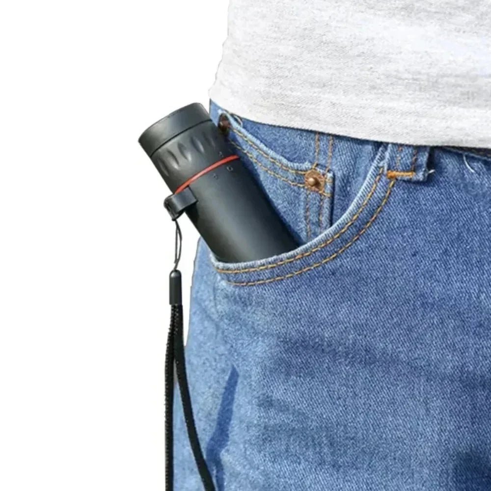 2000x25 HD Monocular Telescope Mini Portable Mobile Phone Telescope with Holder Outdoor Camping Hunting Birdwatching Telescopes - SmartBox Pro
