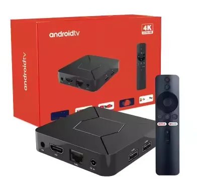 Box Android TV Q5 4K – Allwinner H313 Quad Core, Dual WiFi 2.4G/5G, Android 10 - SmartBox Pro